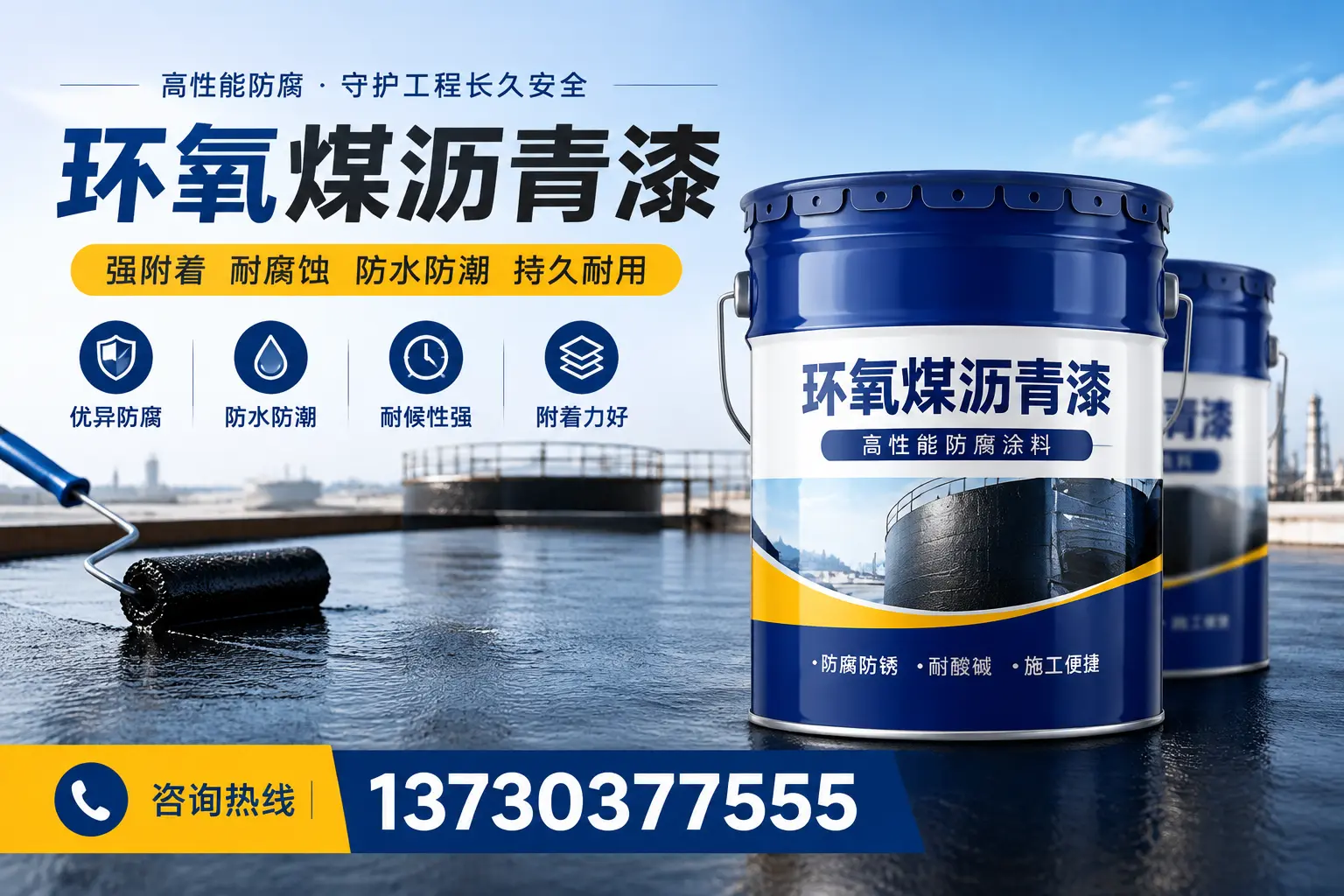 如何判断环氧煤沥青漆的质量?鹰潭消费者指南